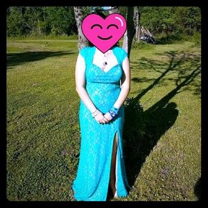 Turquoise Formal Dress